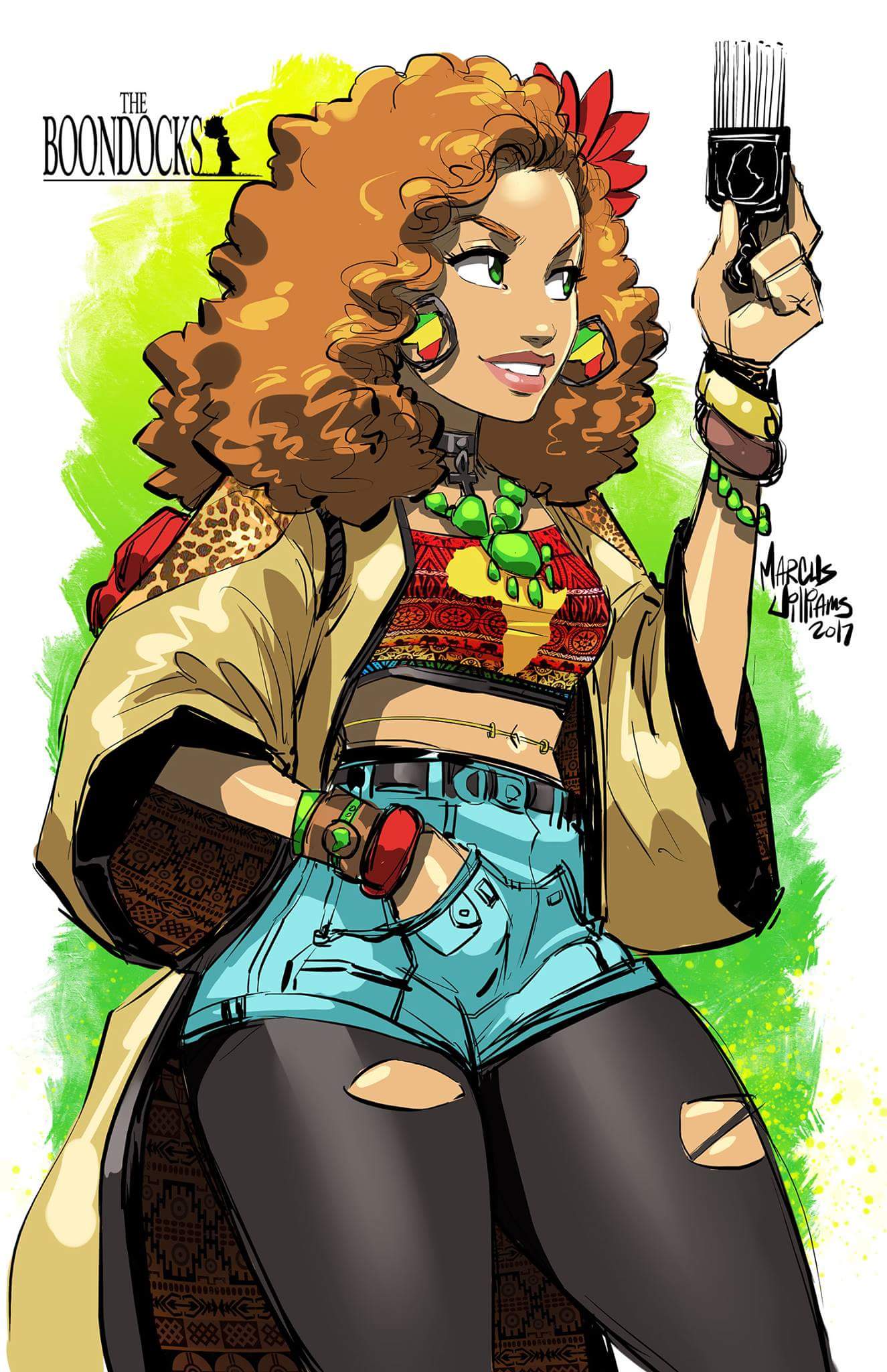marcus williams on X: "Digital warm up of day featuring an early 20's  Jasmine DuBois from the Boondocks: https://t.co/Quuj6REvqe  https://t.co/NHsTiaJ6ph" / X