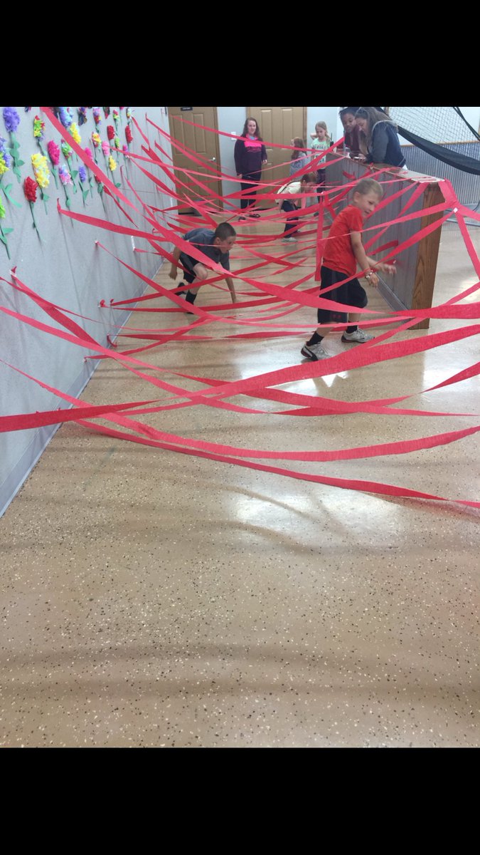 NMCYF's tweet photo. PowerUp! had lots of superheroes making comics and going through the laser maze yesterday! https://t.co/3Q1VuMkPEO