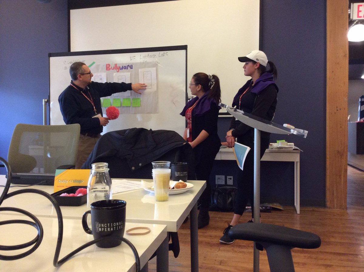 CndnSafeSchools's tweet image. Education is the best way to stop a bully. The Hackathon got youth involved in making changes in their schools! #ThrowbackThursday #CSSN