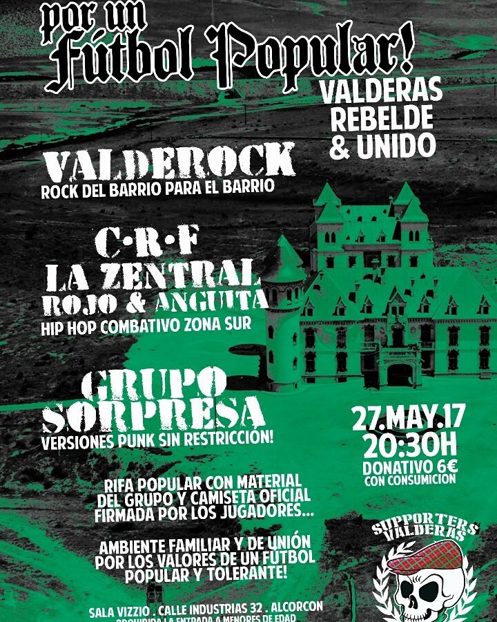 CalcetinRecords's tweet photo. !

Este sábado estaremos por la Sala Vizzio (Alcorcón)  cantando con muchos más grupos así que anímate y pasate por ahí! https://t.co/kCnzFbH3Wu