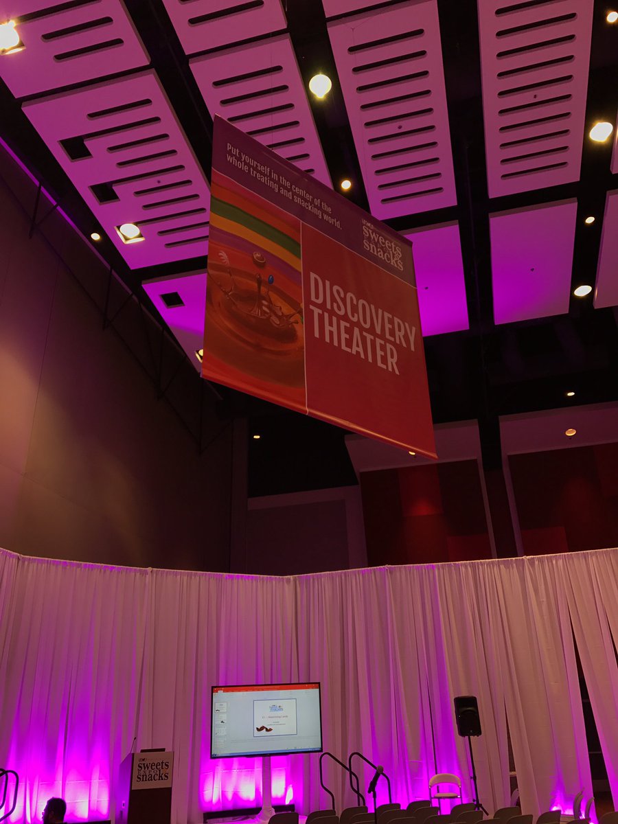 SWEETSandSNACKS's tweet photo. Winners of the #SSEBuzz contest will be announce shortly in the Discovery Theater in the Skyline hall. Come one, come all! #SSE17 https://t.co/1pNpfKmYsE
