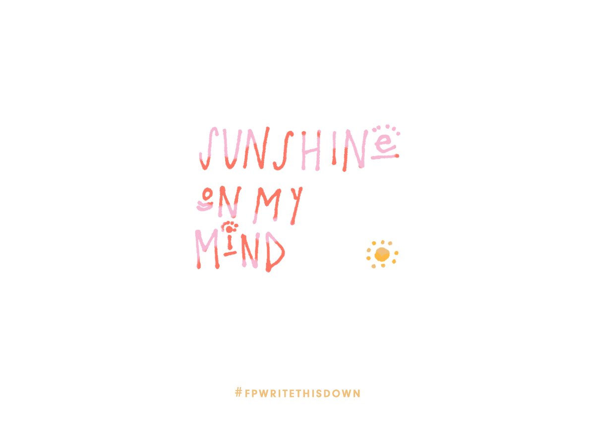 #FPWritethisdown