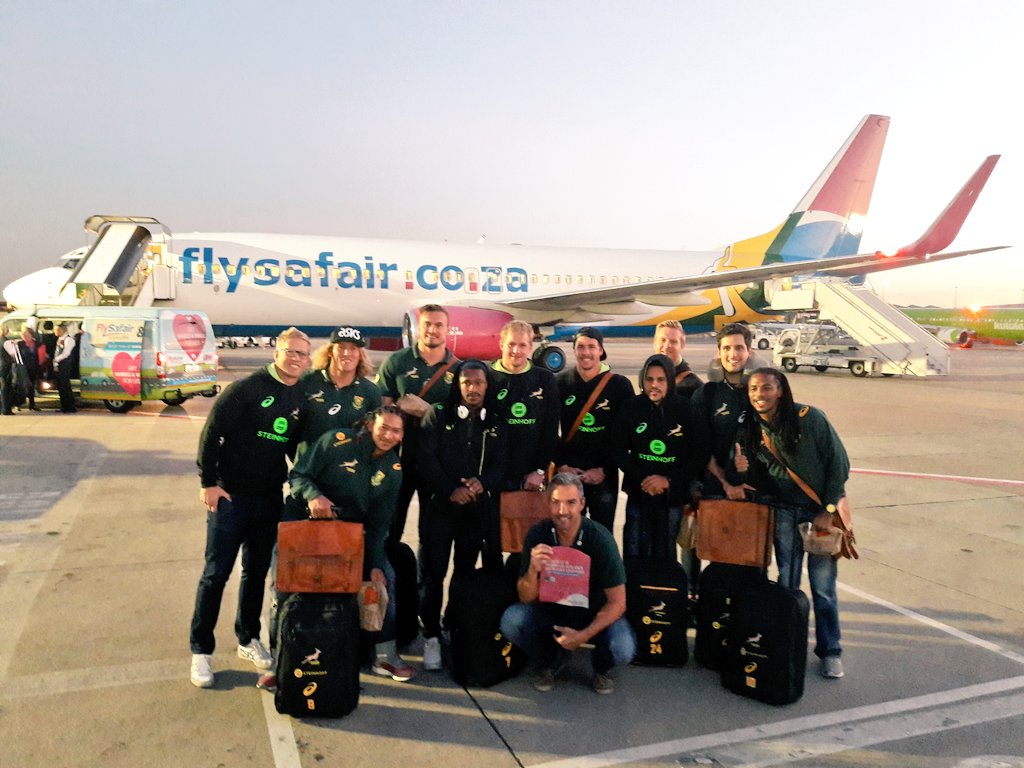 A huge shoutout to our trusted domestic airline partner <a href="/FlySafair/">FlySafair</a>.Taking us to our next destination. #TrophyTour