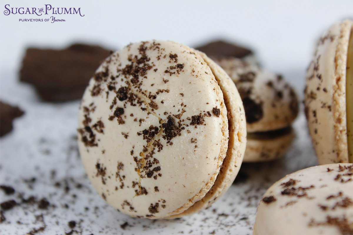 Our #CookiesNCream #Macaron is so rich and creamy you have to try one!