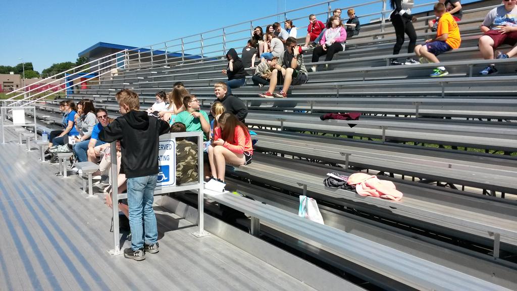 CHallCMS's tweet photo. Students and teachers enjoy #kickball @CMSCardinals https://t.co/UNePVswqls