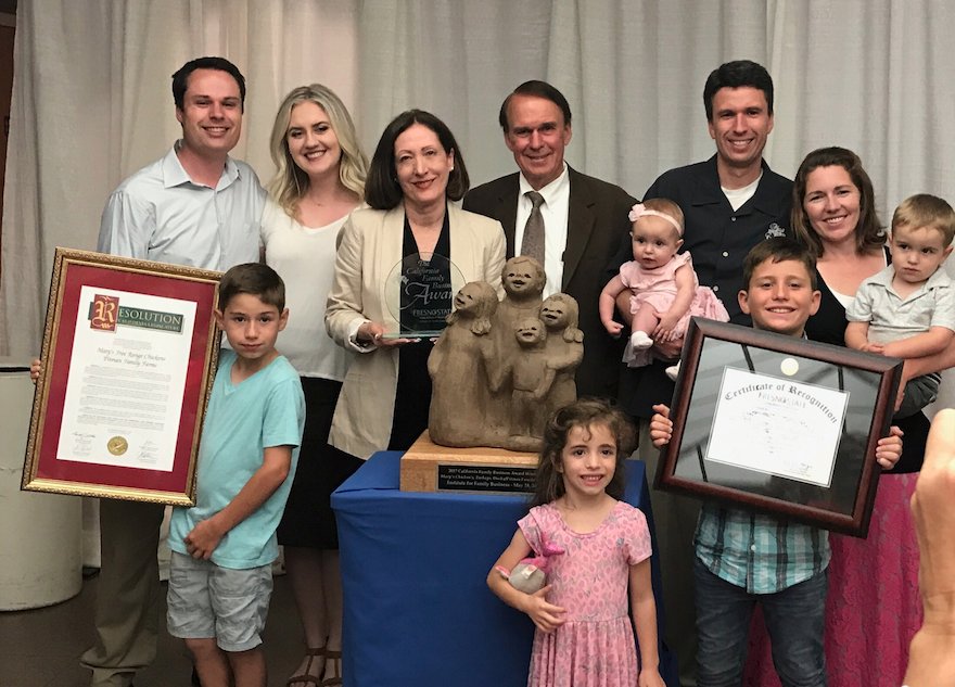 FamBizProject's tweet photo. Congratulations to Pitman Family Farms on winning the 2017 California Family Business Award last night! #familybusiness #awards https://t.co/YvdrGozlgT