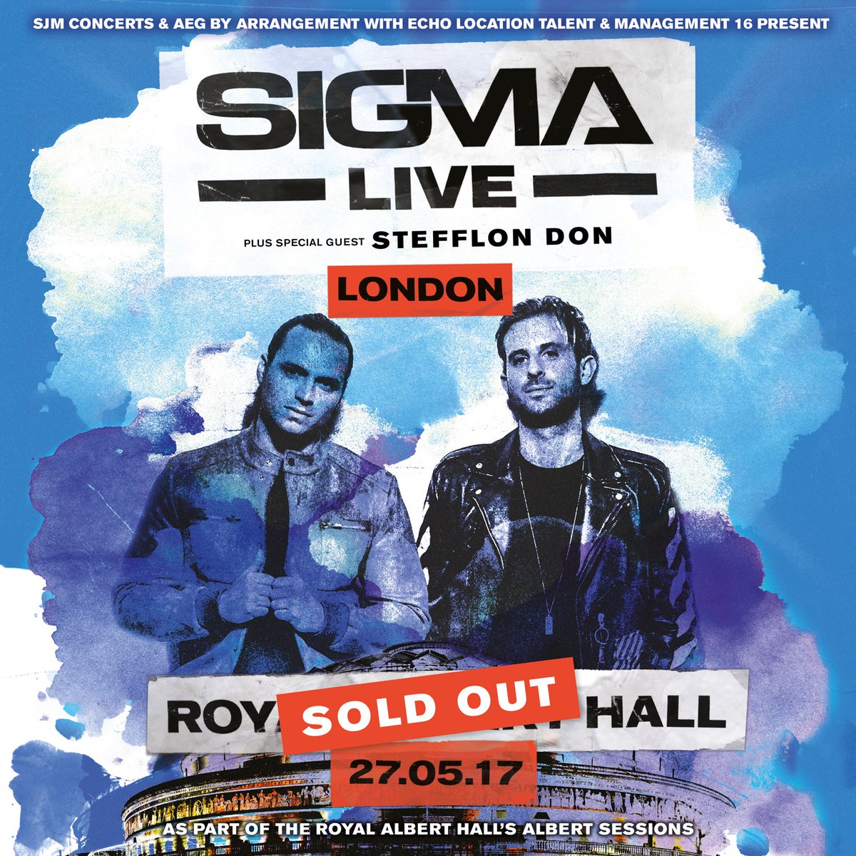 SIGMA (@sigmahq) on Twitter photo Tickets for our <a href="/RoyalAlbertHall/">Royal Albert Hall</a> show this Saturday have sold out!
Thanks to everyone who grabbed one, it's gonna be a special night π Tickets for our <a href="/RoyalAlbertHall/">Royal Albert Hall</a> show this Saturday have sold out!
Thanks to everyone who grabbed one, it's gonna be a special night π
