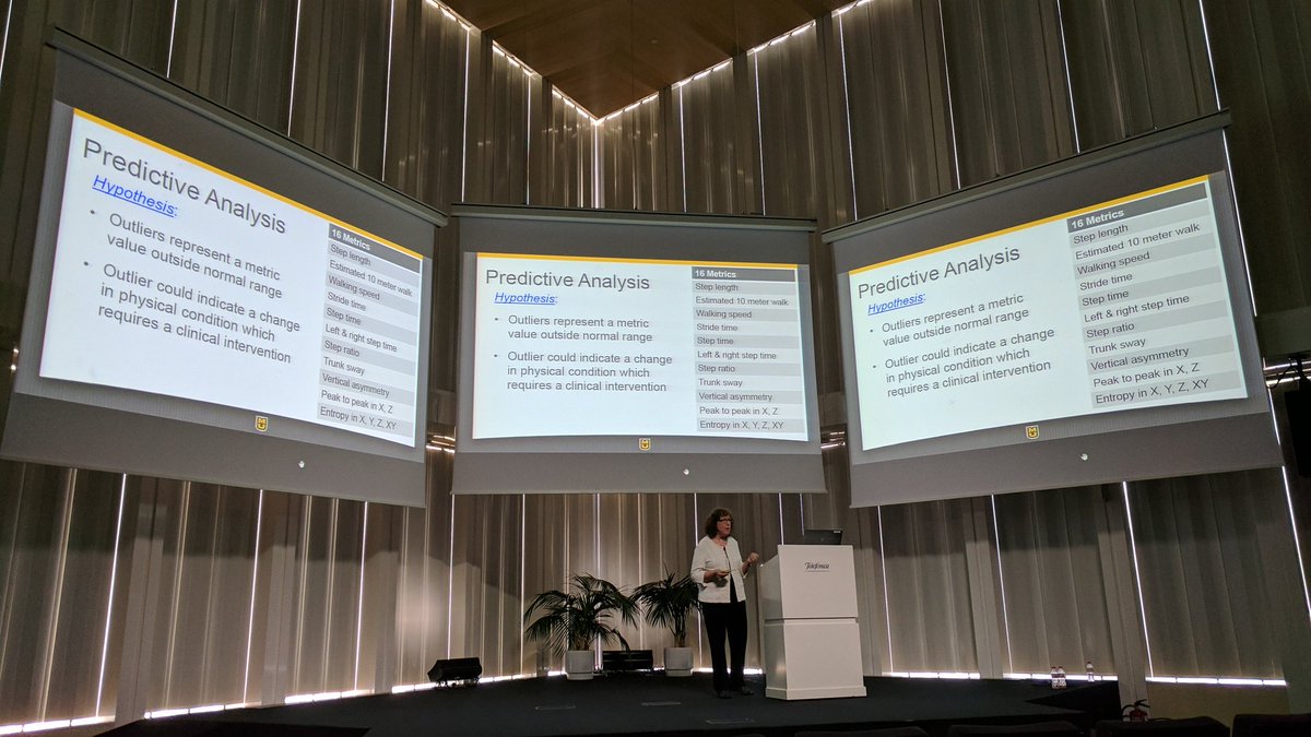 orestibanos's tweet photo. Interesting talks on physical and gait functioning to conclude #PervasiveHealth2017 day 2 https://t.co/yuqOejRwVs