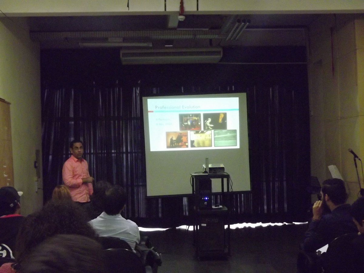 samuelquinto's tweet image. Palestra #professionalevolution na Faculdade Paulista de Artes @fpa medium.com/@samuelquinto/… #samuelquinto #improvisaremuitofacil #jazz