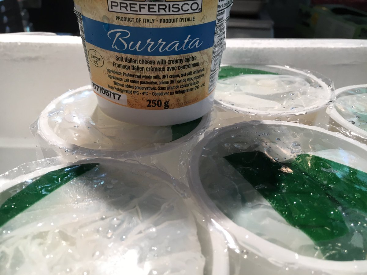 No big deal... Our Burrata just flew in from Italy + you'll find it On the menu tonight!