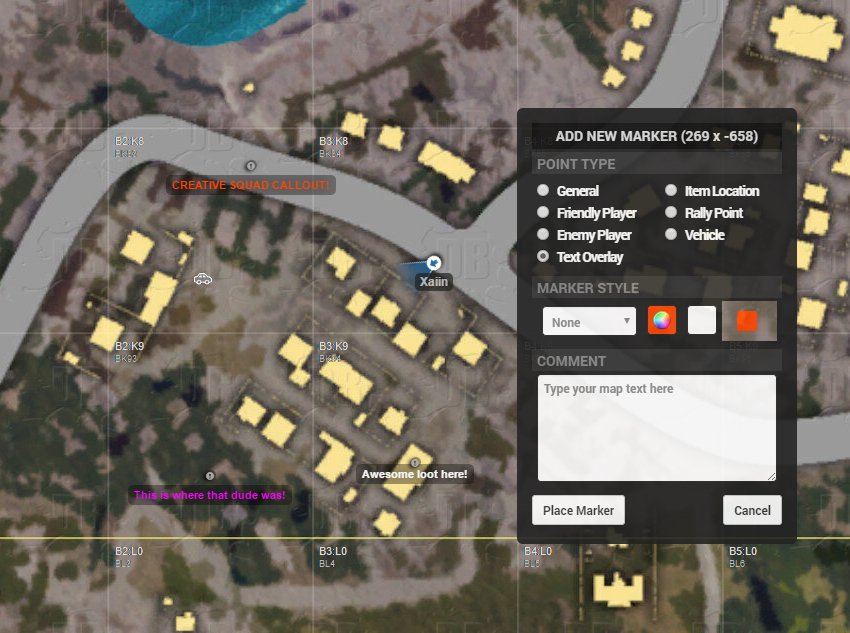 Admit ebb tide Depletion PUBG Map on Twitter: "Label up your squad maps with our new "Text Only" Markers, fully customisable. Perfect to teach new squad members your squad callouts #pubg https://t.co/vaSYyI29Dt" / Twitter Admit ebb tide Depletion PUBG Map on Twitter: "Label up your squad maps with our new "Text Only" Markers, fully customisable. Perfect to teach new squad members your squad callouts #pubg https://t.co/vaSYyI29Dt" / Twitter