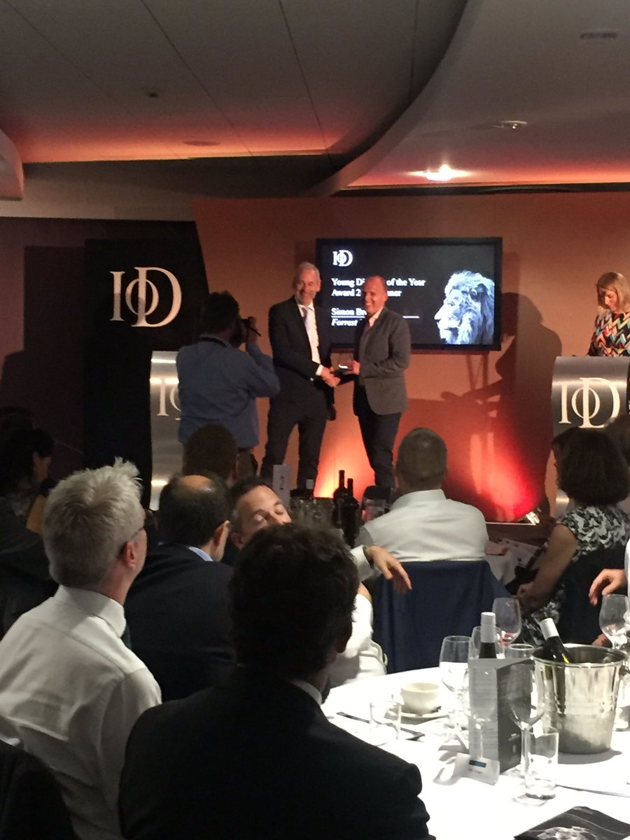 Young Director of the Year @IoD_SouthWest is the one and only @simonffbrown <a href="/ForrestBrownTax/">ForrestBrown</a> #sharepurposefeelproud - just amazing