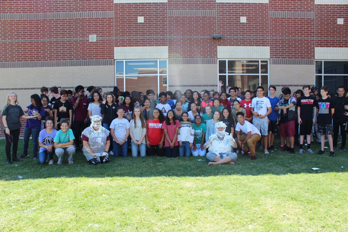 JBMS_Bears's tweet photo. Shaving Cream! Congrats to our Algebra students and Mrs. Kocher on rockin' that EOC! #mathBears #shavingcream #inyoface https://t.co/e2JMIFay10
