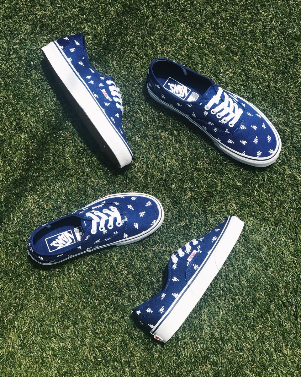 Anthemstores's tweet photo. The #Dodgers Authentic from #Vans is available now at #Anthem on Melrose in Los Angeles. https://t.co/fzLRnlnhiy
