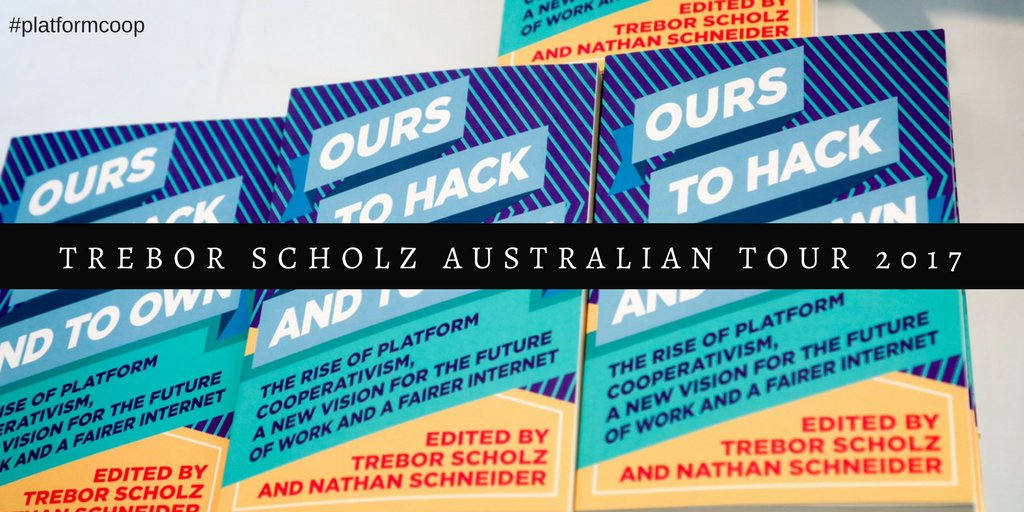 socialsurplusau's tweet photo. @TreborS Take Back the #sharingeconomy at Melbourne Law School 9:30am today. https://t.co/VYDr0GJ7I0 #platformcoop https://t.co/5POAHqr3bg