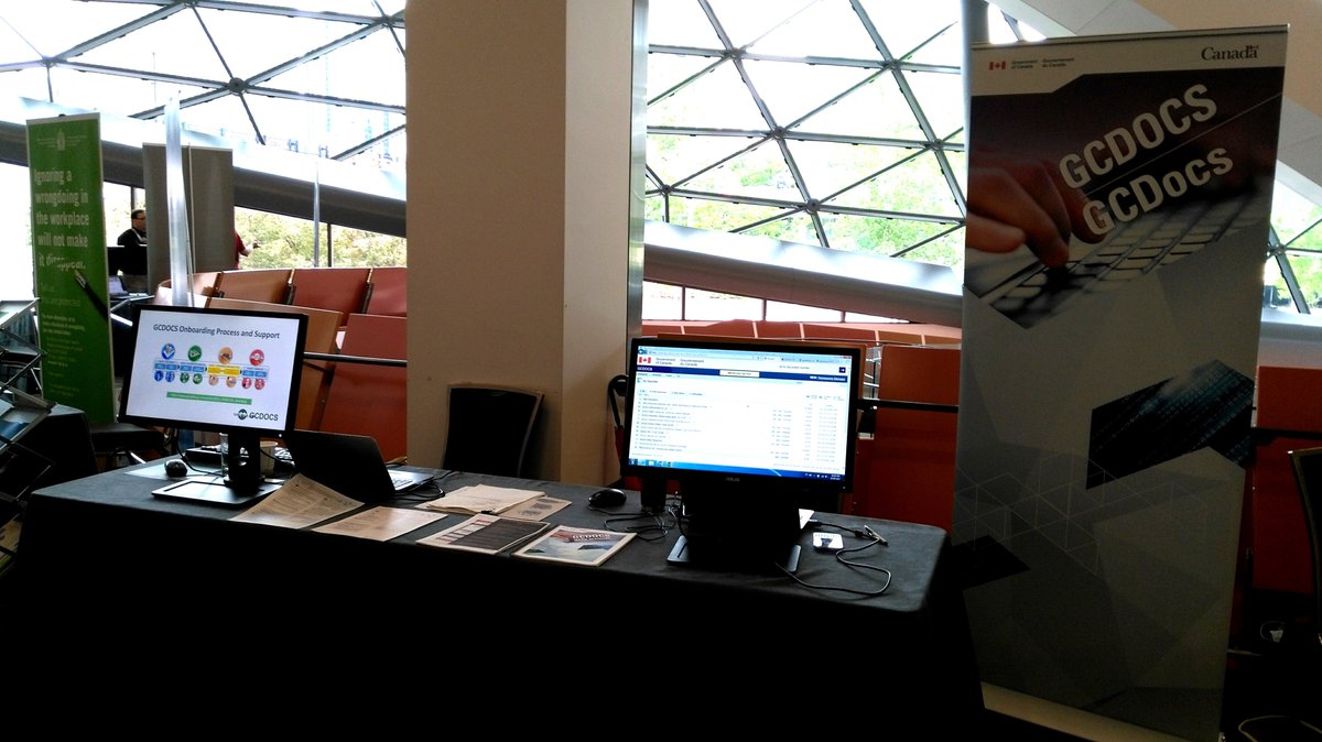 GoC employees: Drop by the #GCDOCS kiosk <a href="/dpi_canada/">DPI</a> #DPI
#PDW2017 today to learn about GCDOCS! #GCDigital