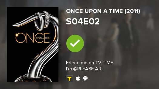 galovesoned's tweet image. I've just watched episode S04E02 of Once Upon a Time (2...! tvshowtime.onelink.me/3966595826?af_…