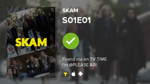 galovesoned's tweet image. I've just watched episode S01E01 of Skam! tvshowtime.onelink.me/3966595826?af_…