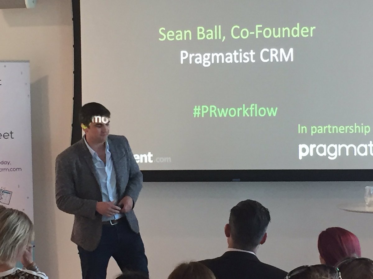 hoodyno2's tweet image. @Sean_Forfusion kicks off with how to improve #prworkflow @therealprmoment @Pragmatist_CRM