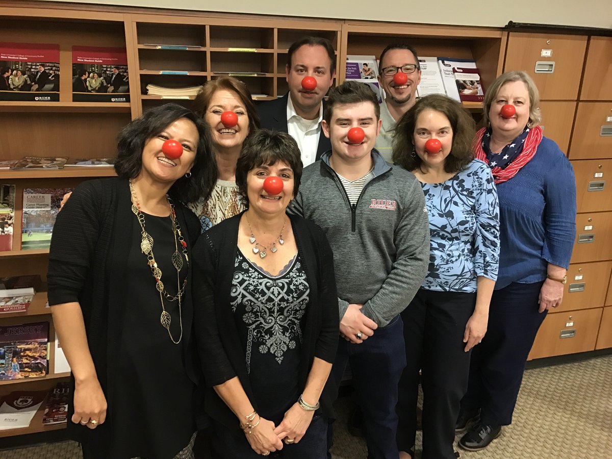 RiderCCS's tweet photo. It's #RedNoseDay, and we popped on our shiny red noses to support a brighter future for impoverished children. https://t.co/4nbkDBUgxL
