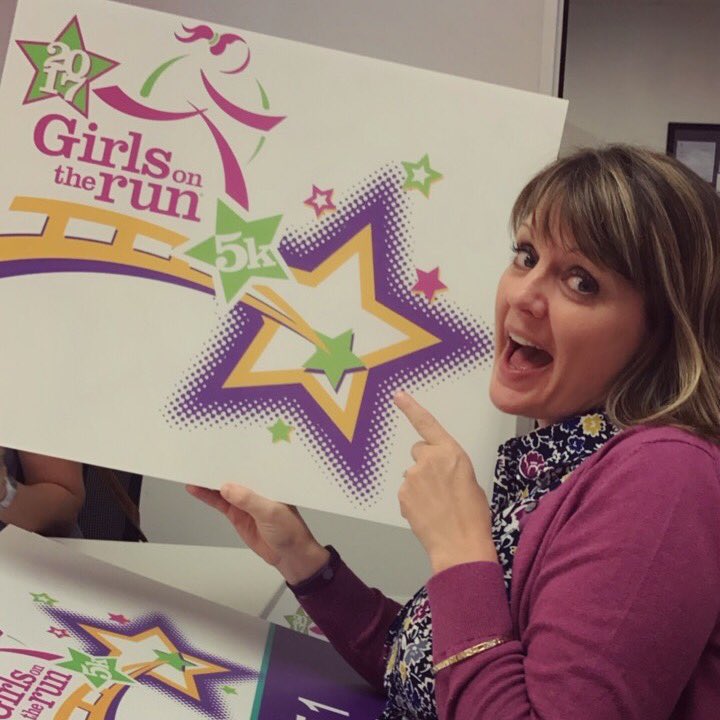 GOTRSierras's tweet photo. We're getting ready for the #5K with office shenanigans and prepping for the photo booth.  ✨ are you ready to celebrate? https://t.co/5visXzI4vu