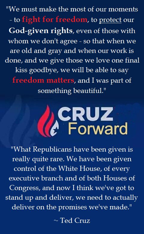 DarleneHBrook's tweet photo. @hellotherejudy @pricklypear12 @tedcruz @SenTedCruz @tgradous @_CFJ_ @CoulterWatch @button1968 @DrSueDVM @1stLiberty @TXAlliance4Life @CaptMxAmerica @alfranken @resurgent #CruzForward
Join Us As We Continue The Fight https://t.co/inIKymIqZc
#Conservatives #PJNET #1A #2A #KeepTexasRed #CruzToVictory https://t.co/2s7r4c3GIl