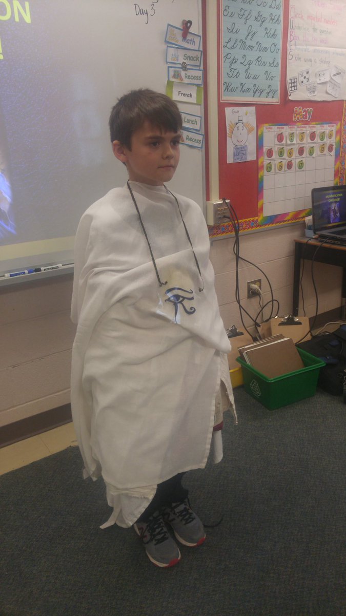 kari_persson's tweet photo. Mummified by the students! Great job! https://t.co/7tqH4oUCzN
