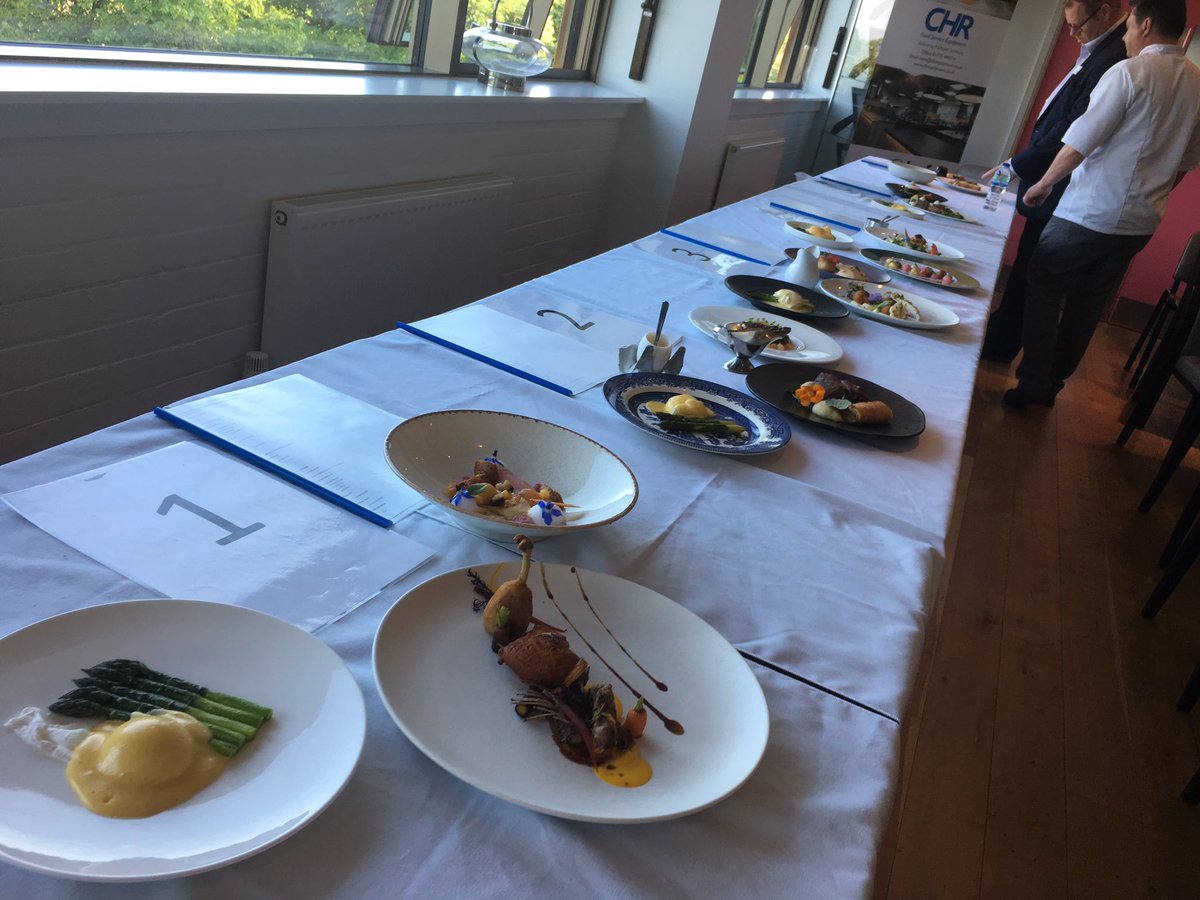 essential_rob's tweet photo. Beautiful array of dishes on show @NWYoungChefComp #northwest #culinarygenius #chefcomp https://t.co/y81T8OOTht