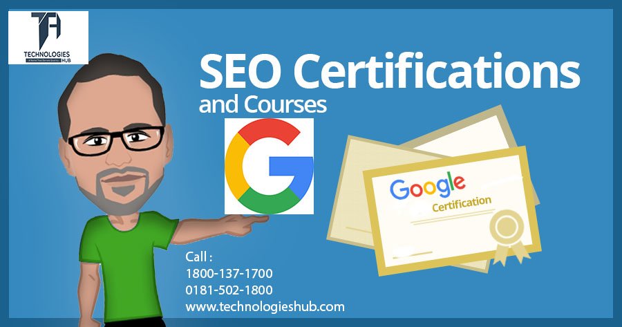 technologieshub's tweet image. Seo Certififications by #GOOGLE #CERTIFIED #PROFESSIONALS