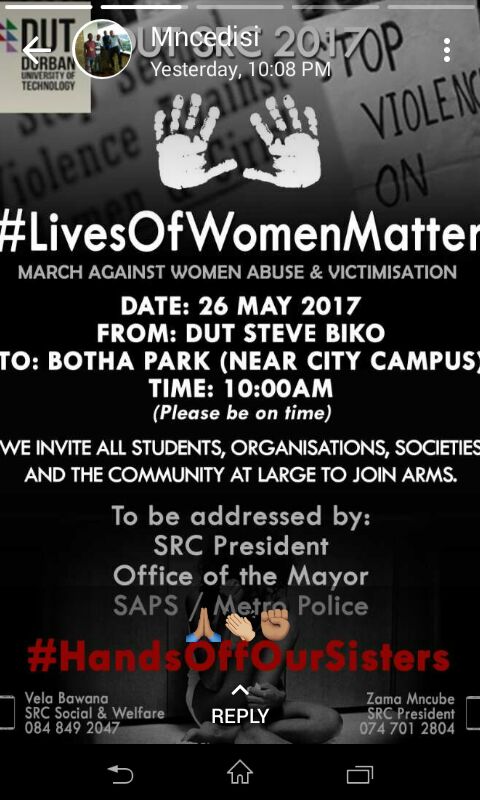 KervinSmanga's tweet image. #handsoffoursisters