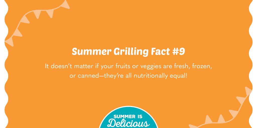 Are all forms of fruits and veggies created equal? Tell us which meals you've whipped up using frozen or canned produce! #SummerIsDelicious
