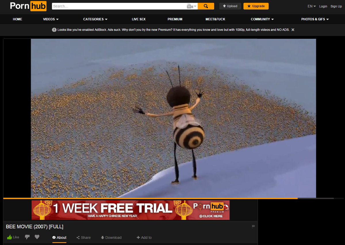 27. how good the Bee movie was