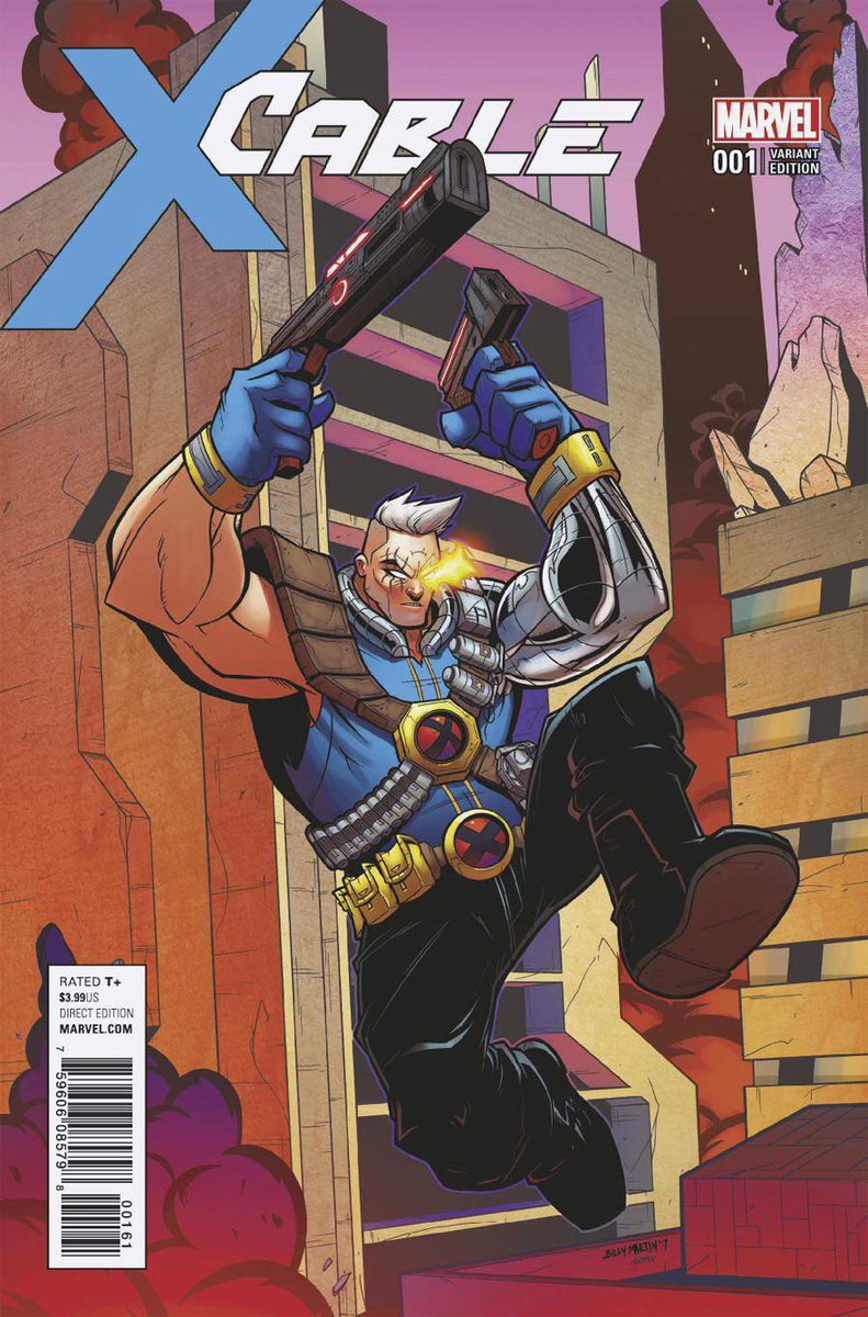 TheBillyMartin's tweet photo. My variant cover for Cable #1. https://t.co/JRgAX1EXaE