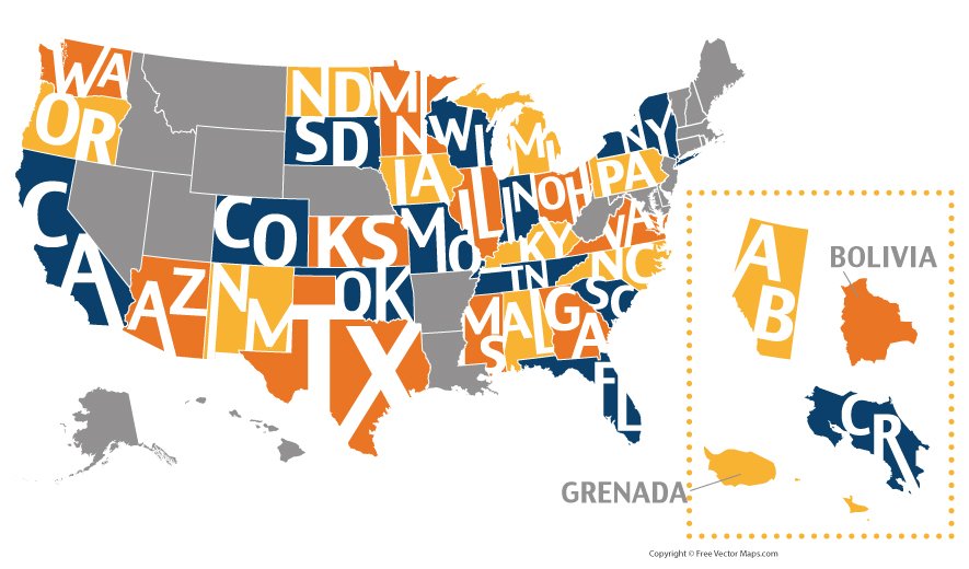 reviveTX's tweet image. Our map is continuing to fill up! We want to see participants from all 50 states! Share this and spread the word. #reviveTX