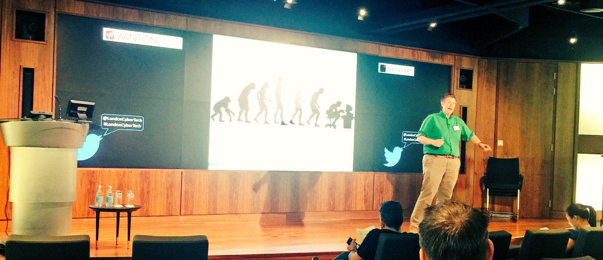 OwainHall's tweet photo. @LondonCyberTech @laurencehaslop @digitalshadows thanks for the talk #peopleneedtoshare #secureyourdata #londoncybertech https://t.co/a6kAafGcgE