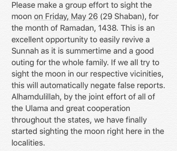 CentralHilalCmt's tweet photo. Look for the Ramadan moon on Friday! https://t.co/YrFMSjrowS
