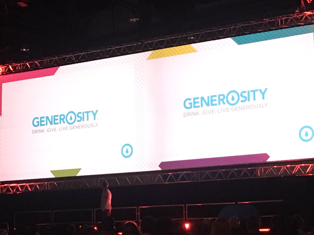 Generosity water - this is what life is about! Buy the water save a life 🦋#SuitsSneakers5 #Makro