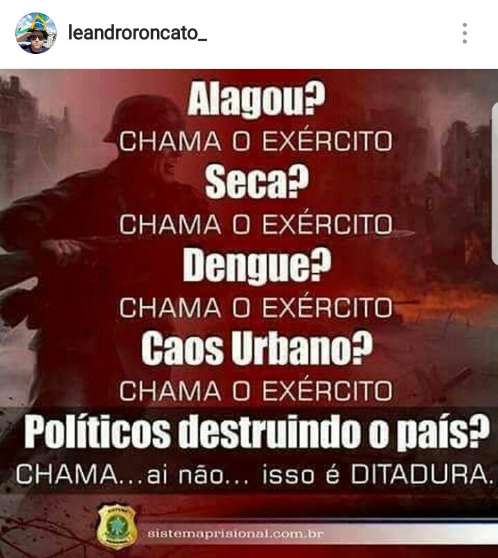 Juniorozorioo's tweet photo. #chamaoexército https://t.co/wz5xox2iIk