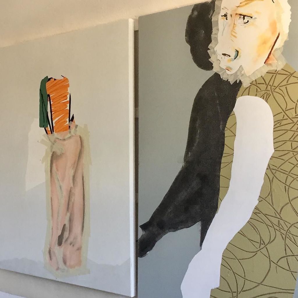 JJanicholls's tweet photo. Wipin it up in the studio today #wip #unfinished #tonstodo #contemporarybritishpainting #oilandacrylic #figure #co… https://t.co/CprVwi3CW1 https://t.co/IIWRP5bHXa