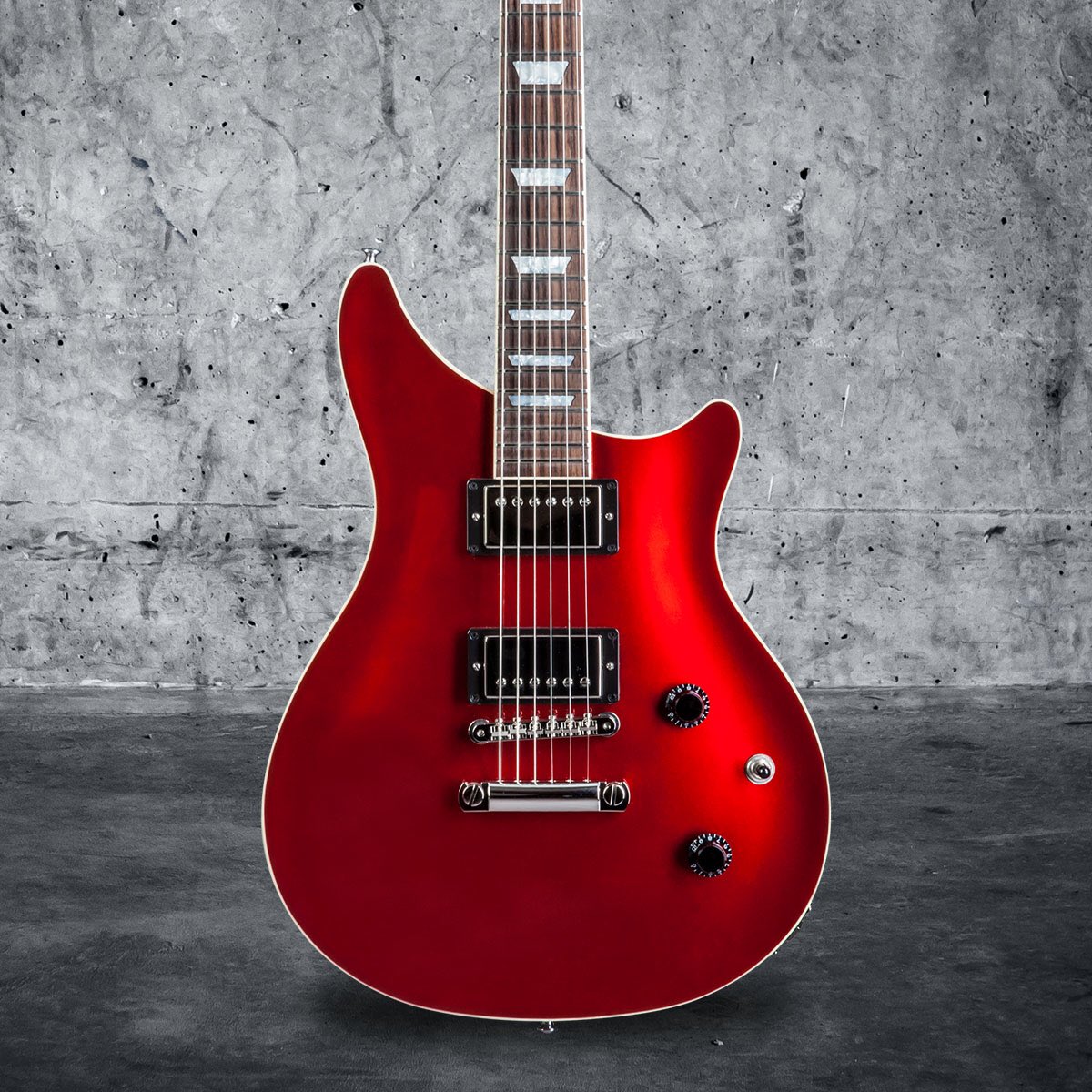 MODERN DOUBLE CUT CANDY APPLE RED NEW Gibson Modern Double Cut Custom Limited