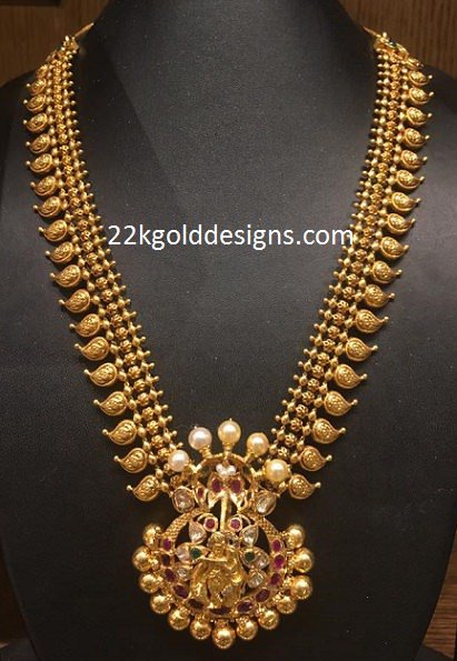 Mango Long Chain with Sri Krishna 