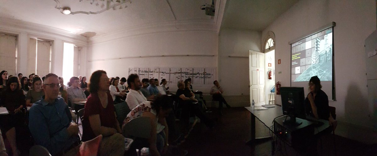 civilscape's tweet photo. "Memory and Invention of Promised Land" is the title of Prof Cristina Pallini presentation during the #Modscapes workshop at #esap https://t.co/iLMTs5BNS9