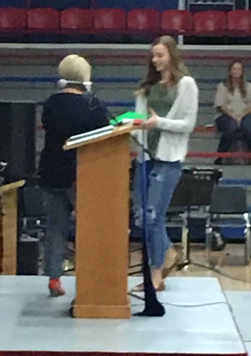 senatorvball's tweet photo. Very proud of all 5 seniors getting scholarship awards today!  Congrats!! https://t.co/O5UBvVi5Q2