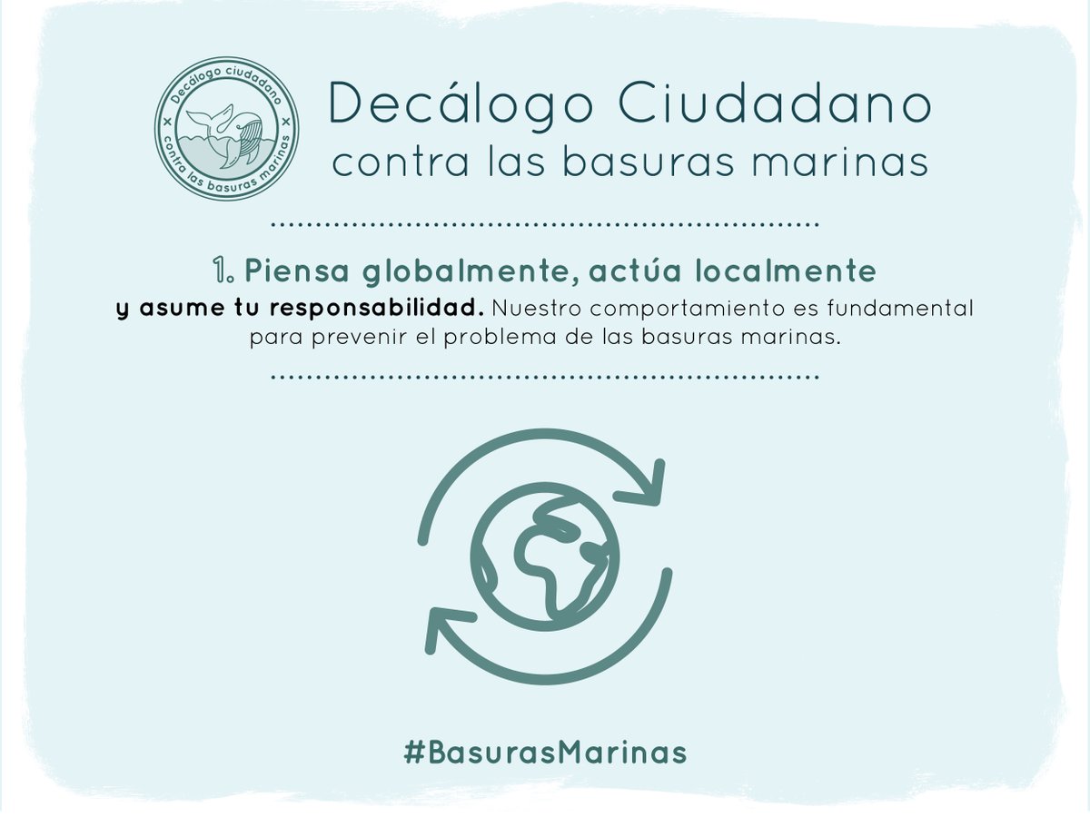 SomosConama's tweet photo. Os invitamos a firmar el Decálogo contra #BasurasMarinas, elaborado por todas las entidades del GT-16 de #Conama2016 https://t.co/ceTcDKHWur https://t.co/mIYoi3u0lz