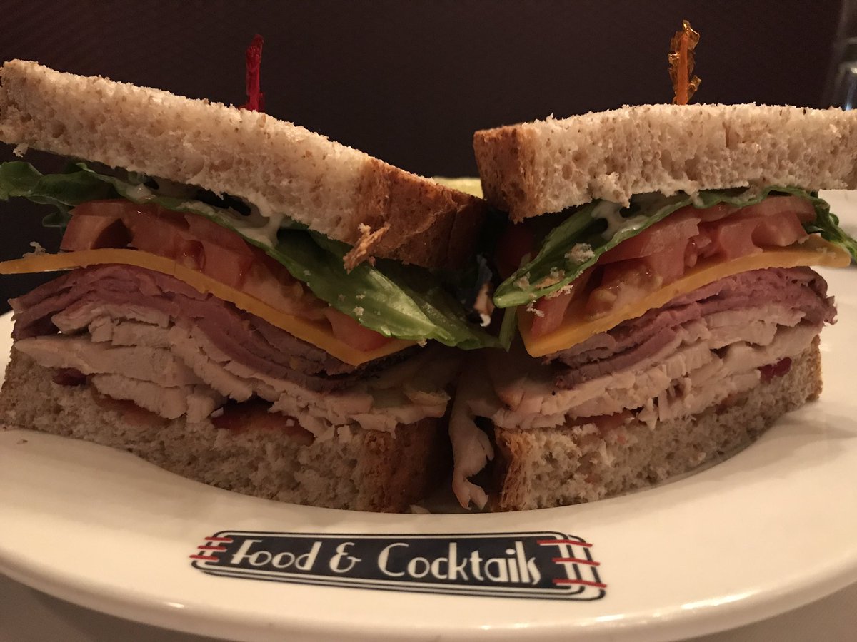 IkesFood's tweet photo. Get your club on! Our made from scratch club sandwich will have your tastebuds dancing. #Lunchtime #ChefAndy https://t.co/7CZPe8Bf3k