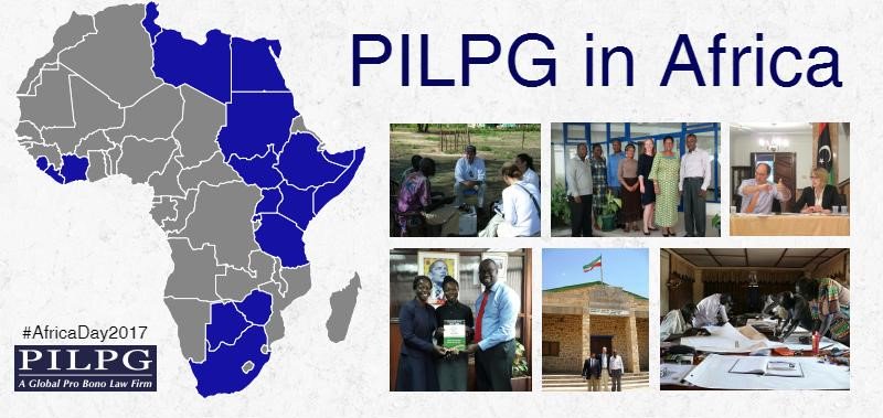 PILPG's tweet photo. PILPG has worked in 18 African countries. Honored to work w/staff &amp; partners on the ground committed to #LawyeringPeace! #AfricaDay2017 https://t.co/UNohI9oxd9