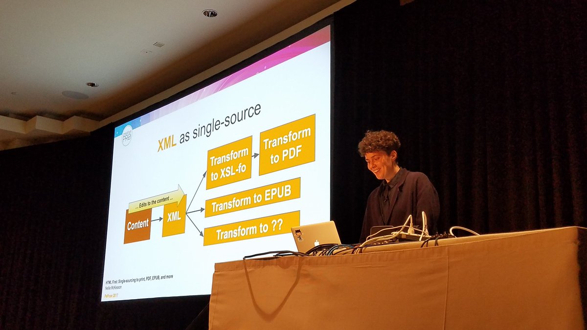 biladew's tweet image. @NellieMcKesson schooling us on single-source HTML workflow #CProWeek