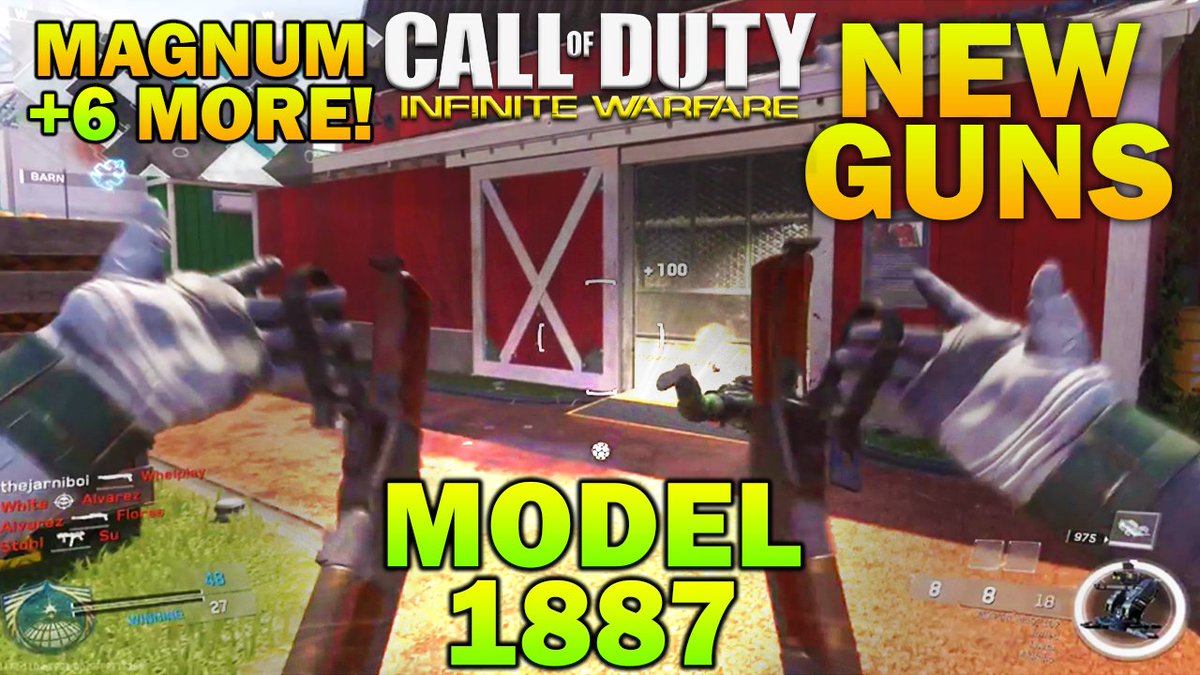 The Return: New MODEL 1887 In Infinite Warfare - Best Reload Animation + More New Guns Coming Soon: youtube.com/watch?v=FP9SIL…
