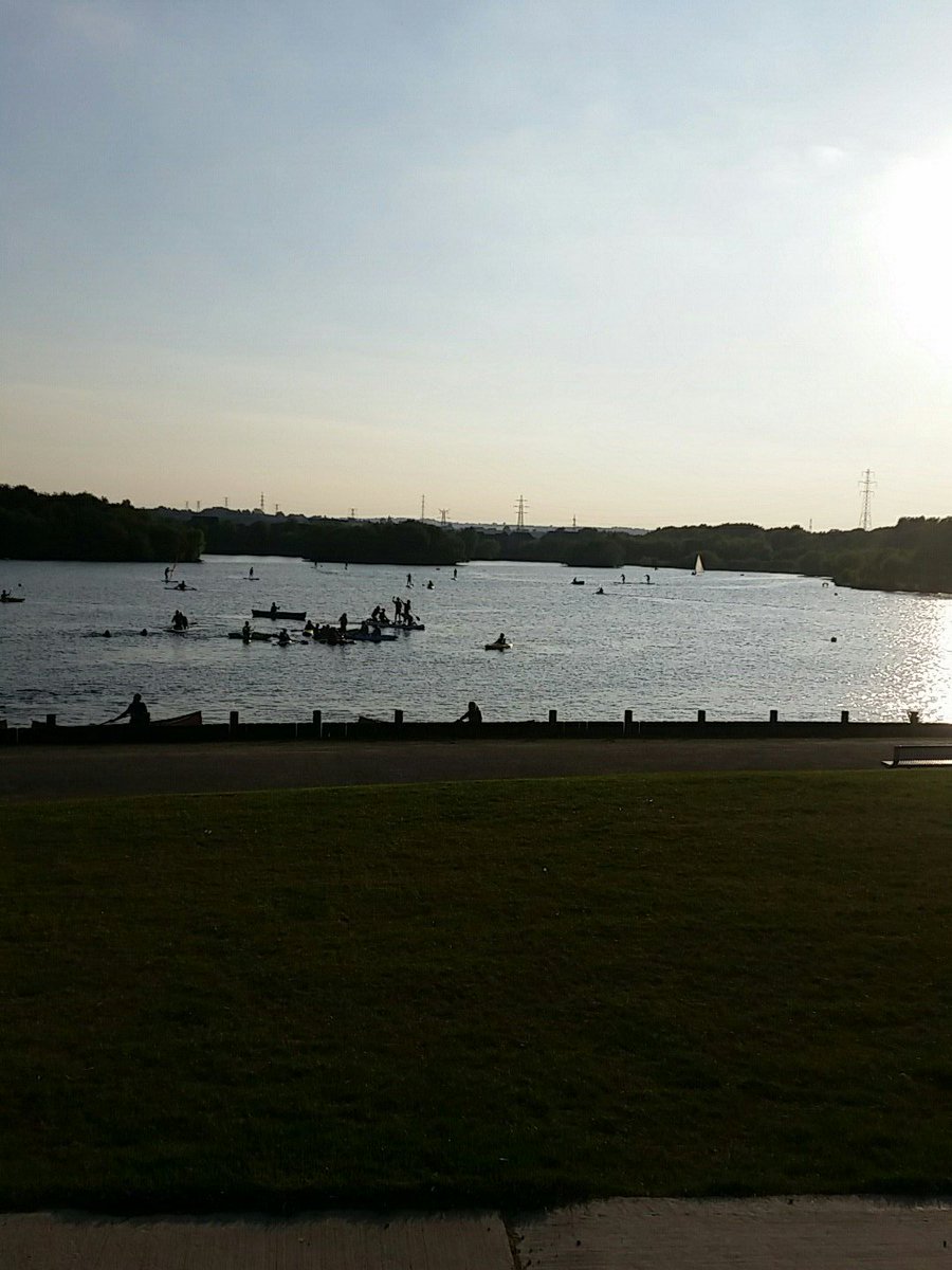 Plenty of activity on the water tonight