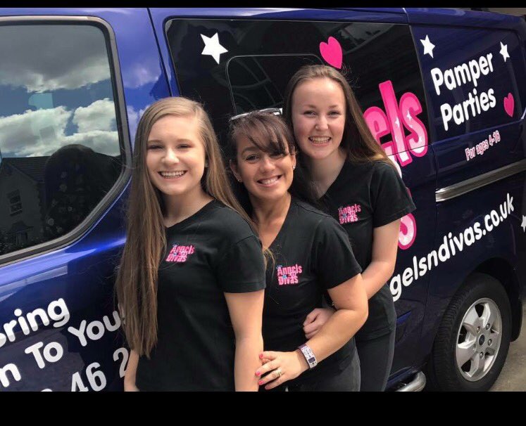 A photo of my #pamper team #parties #Crawley #sussex #surrey